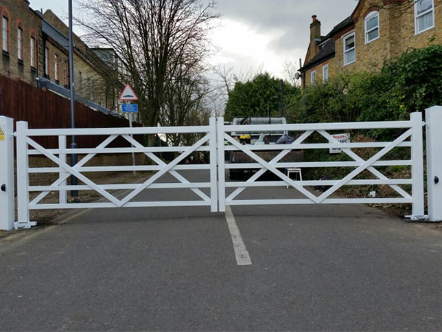 Harrow on the Hill Estate Steel Gates